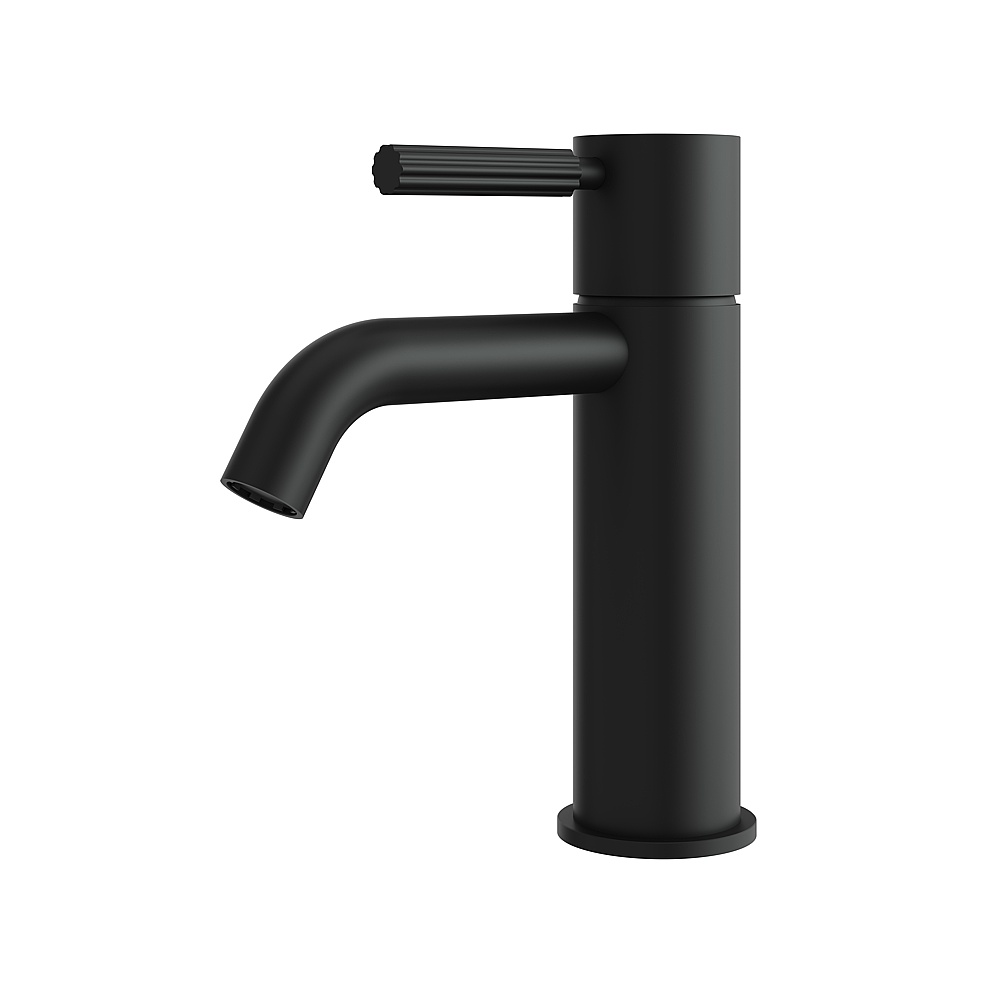 Aquabrass ABFB50014BK MonteCarlo Single-Hole Lavatory Faucet - Black