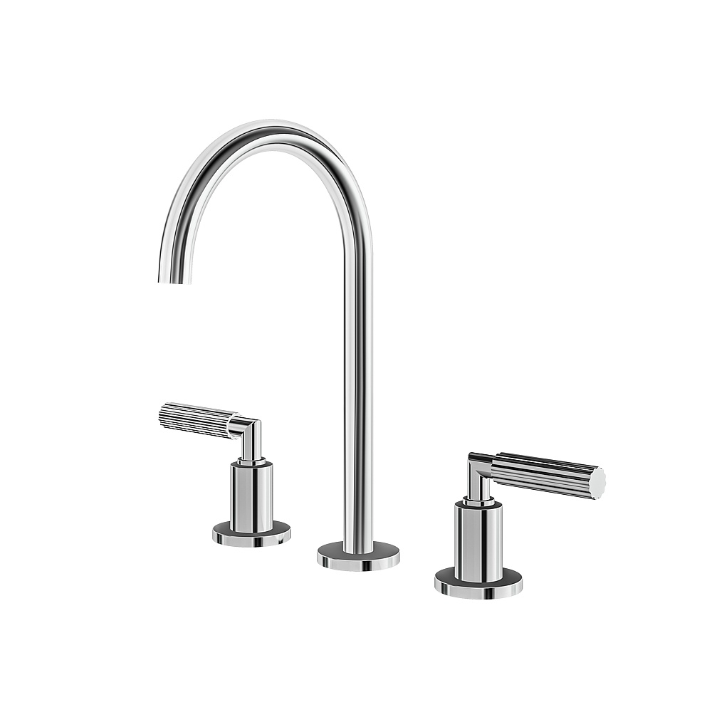 Aquabrass ABFB50016PC MonteCarlo Widespread Lavatory Faucet - Polished Chrome
