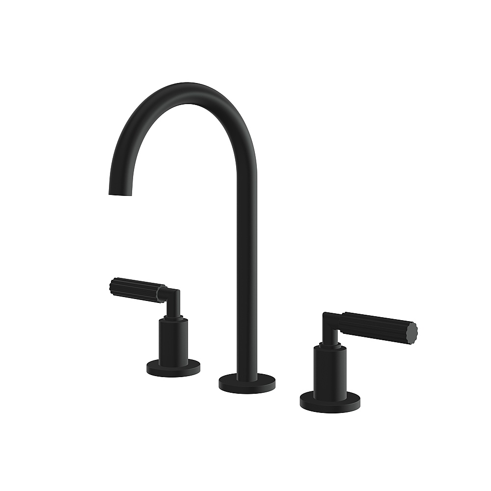 Aquabrass ABFB50016BK MonteCarlo Widespread Lavatory Faucet - Black