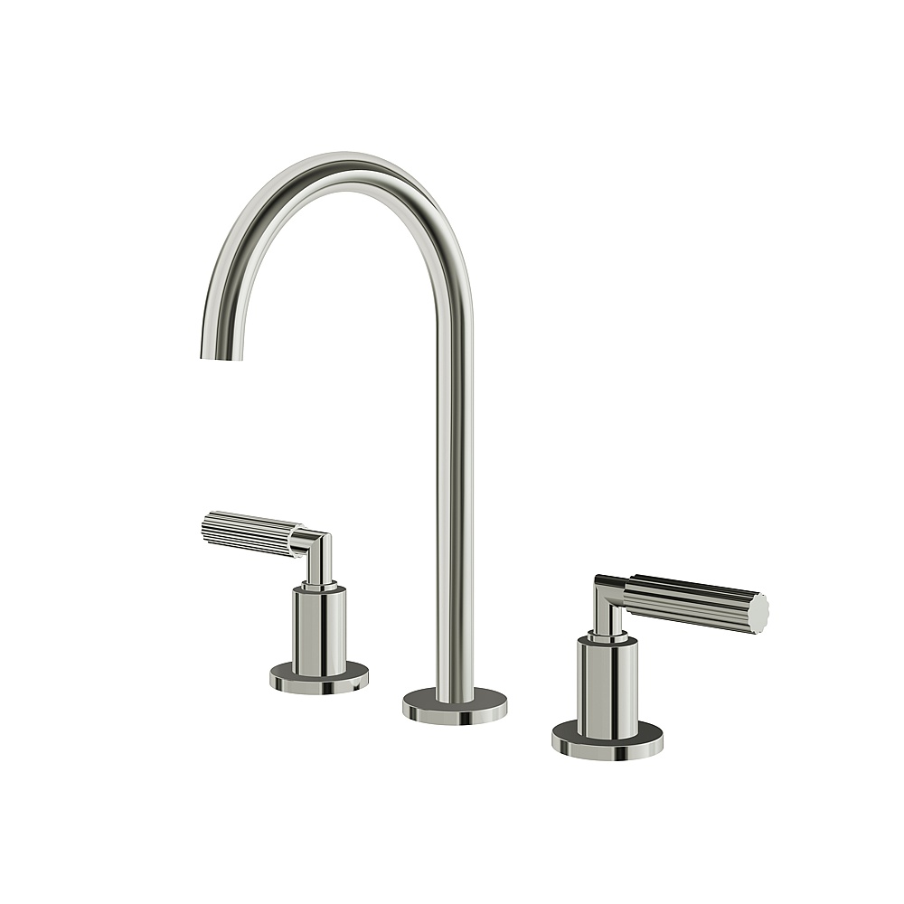 Aquabrass ABFB50016PN MonteCarlo Widespread Lavatory Faucet - Polished Nickel