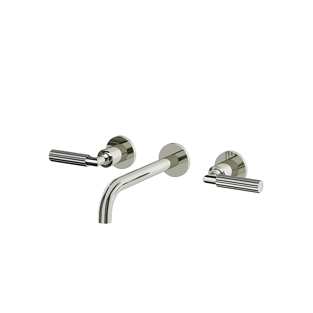 Aquabrass ABFC50029PN MonteCarlo Wall Lavatory Faucet Trim Only - Polished Nickel