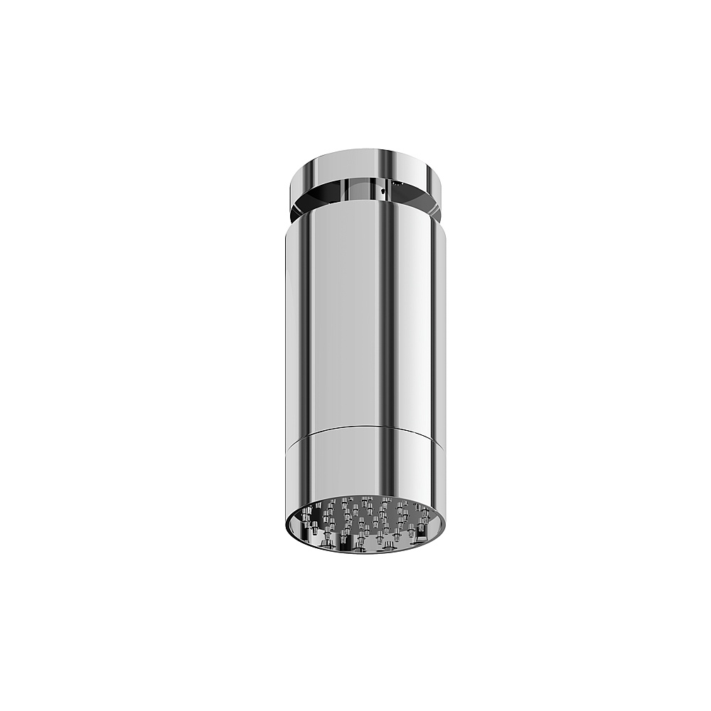 Aquabrass ABSCSPS65PC Rainhead with Ceiling Arm-Smooth Ring - Polished Chrome