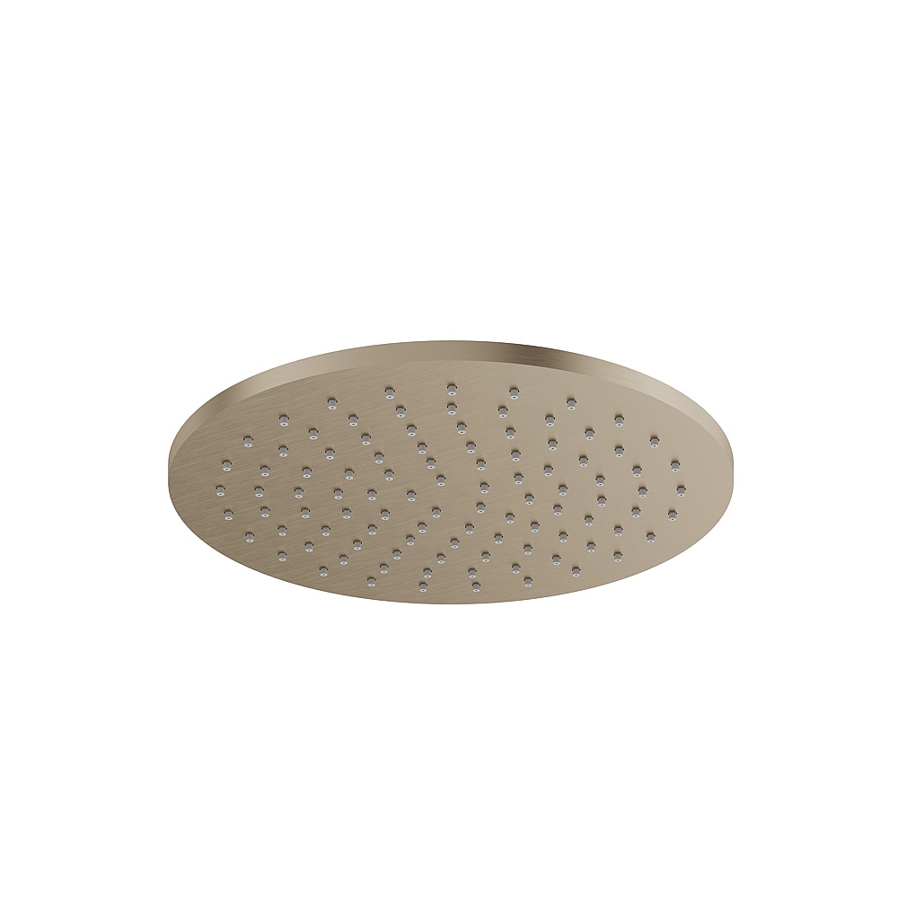 Aquabrass ABSCRRH10BN 10'' Round Rainhead - Brushed Nickel