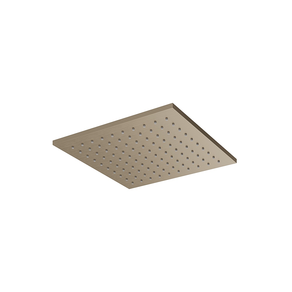 Aquabrass ABSCSRH10BN 10'' Square Rainhead - Brushed Nickel