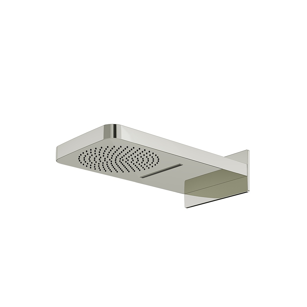 Aquabrass ABSC02872PN Aquasheet Wall 2 Function Rainhead - Polished Nickel