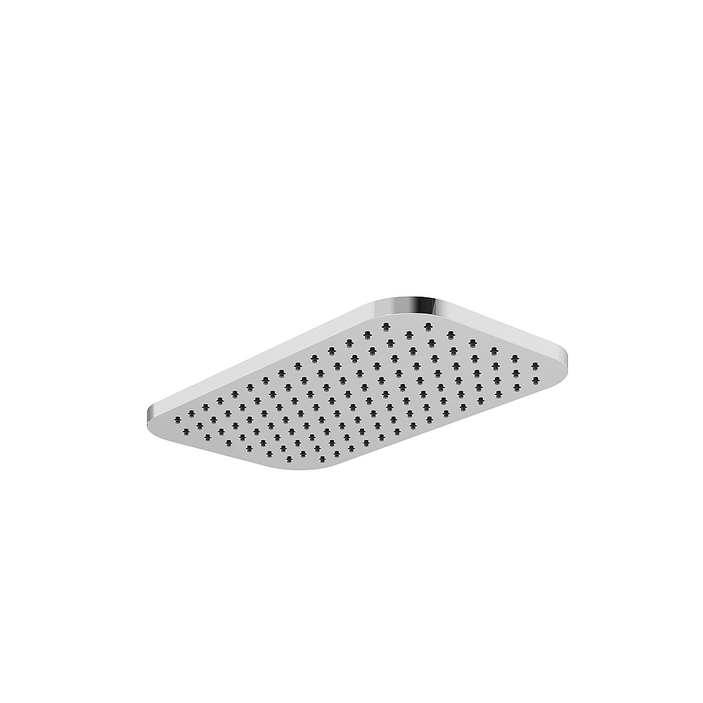Aquabrass ABSCINARHPC Rectangular 14'' x 8'' Rainhead - Polished Chrome