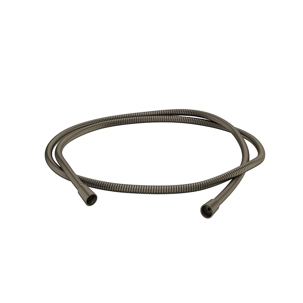 Aquabrass ABFHSH235BBC Interlock Braided Shower Hose - Brushed Black Chrome