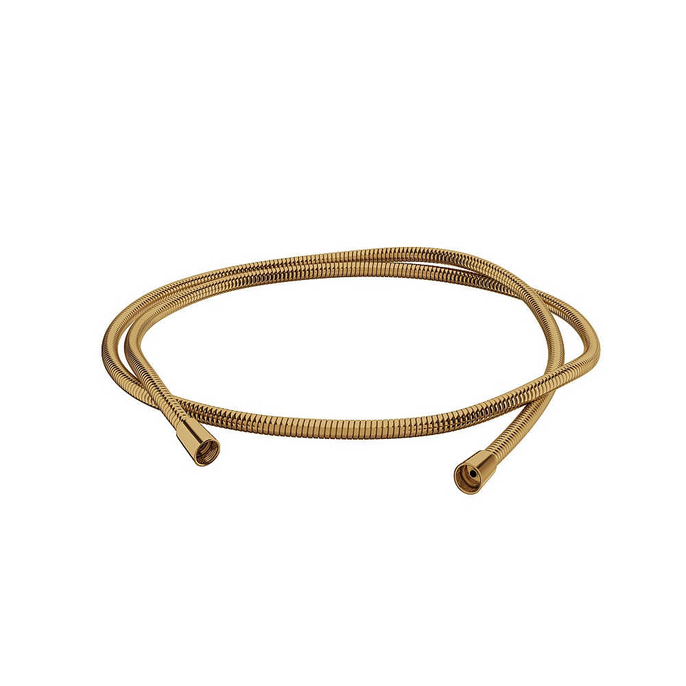 Aquabrass ABFHSH235PGD Interlock Braided Shower Hose - Polished Gold