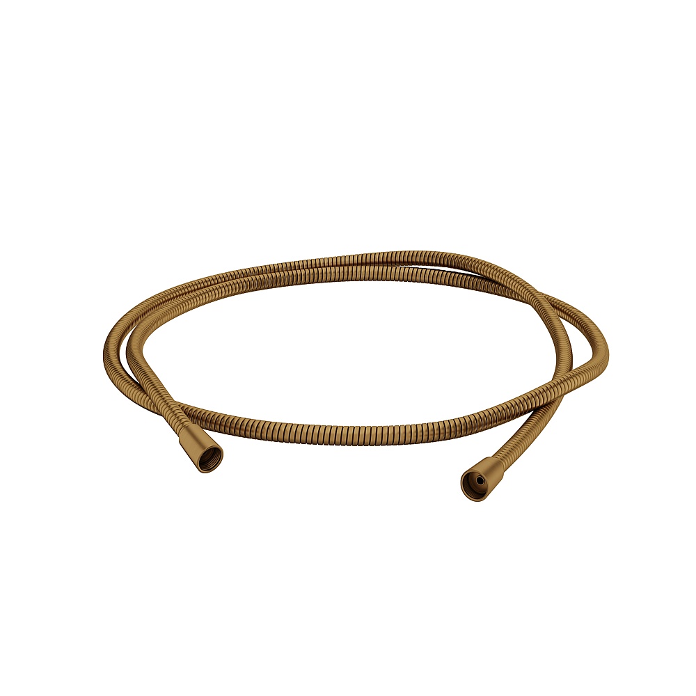 Aquabrass ABFHSH235BGD Interlock Braided Shower Hose - Brushed Gold