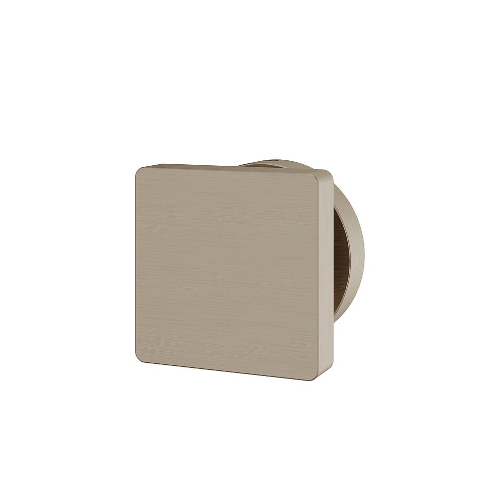 Aquabrass ABSH76095BN Shower Handles Square Handle For Thermo Valve - Brushed Nickel