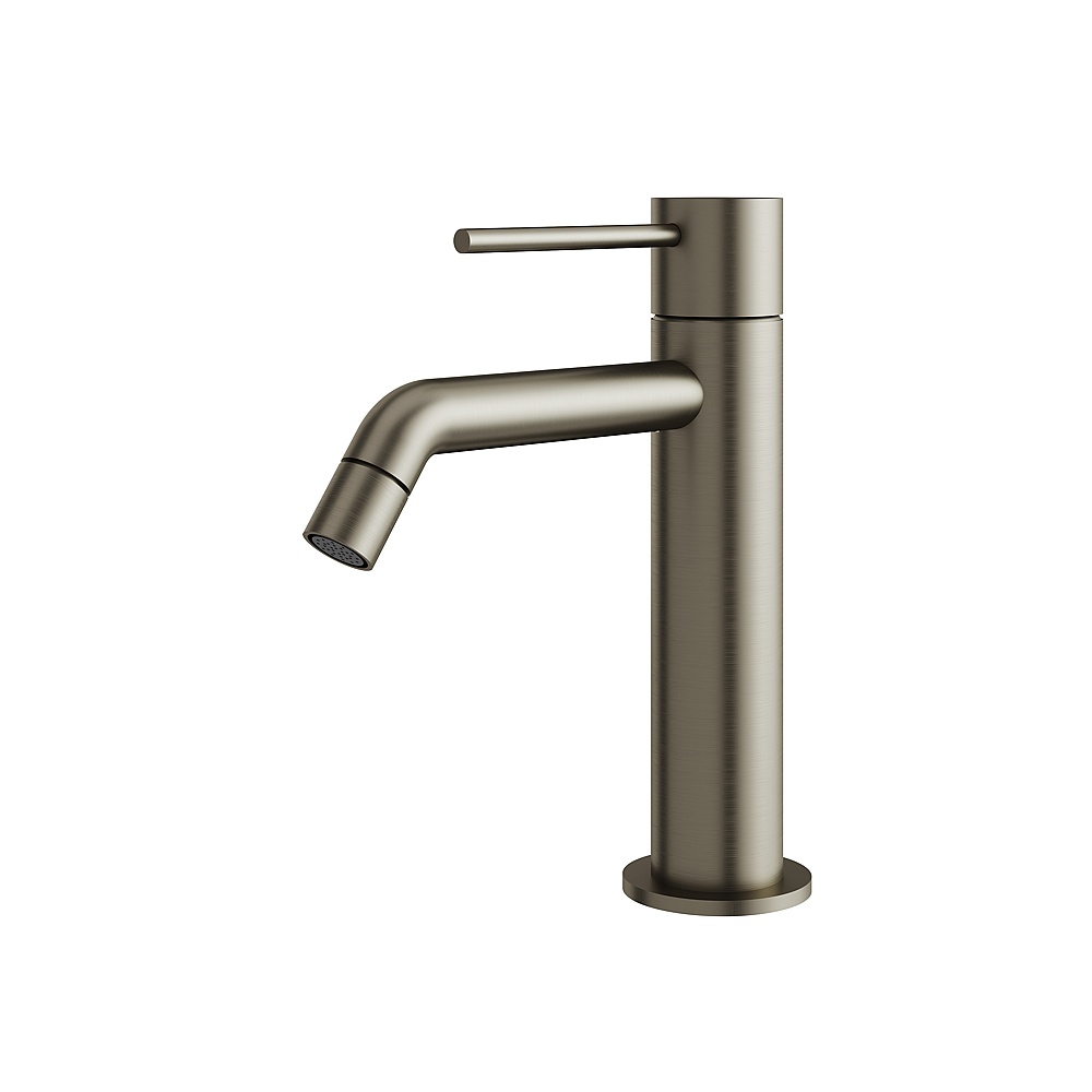 Aquabrass ABFB6B14BBC Up Plus Single-Hole Lavatory Faucet - Brushed Black Chrome