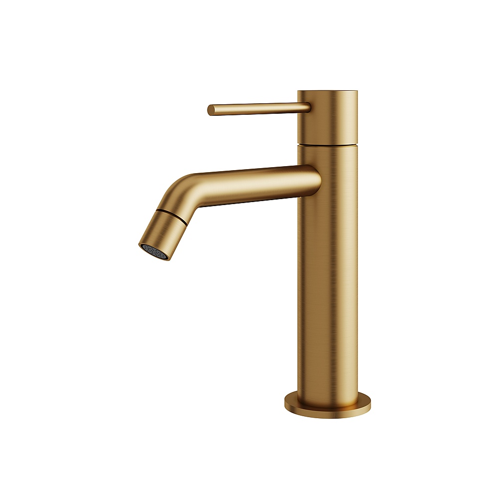 Aquabrass ABFB6B14BGD Up Plus Single-Hole Lavatory Faucet - Brushed Gold