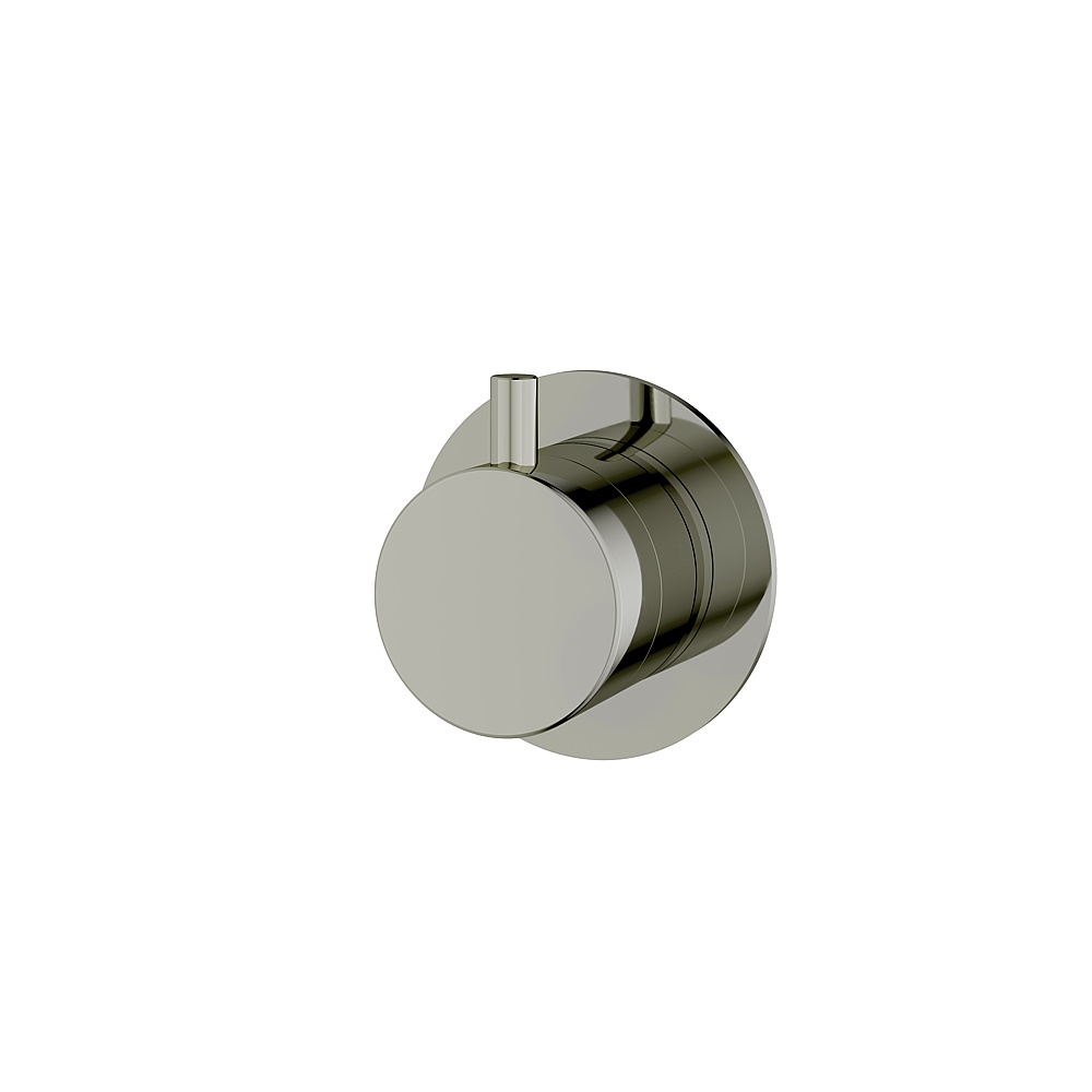 Aquabrass ABSTR0695PN Shower Trims Round Trim Set for N1206 Valve - Polished Nickel