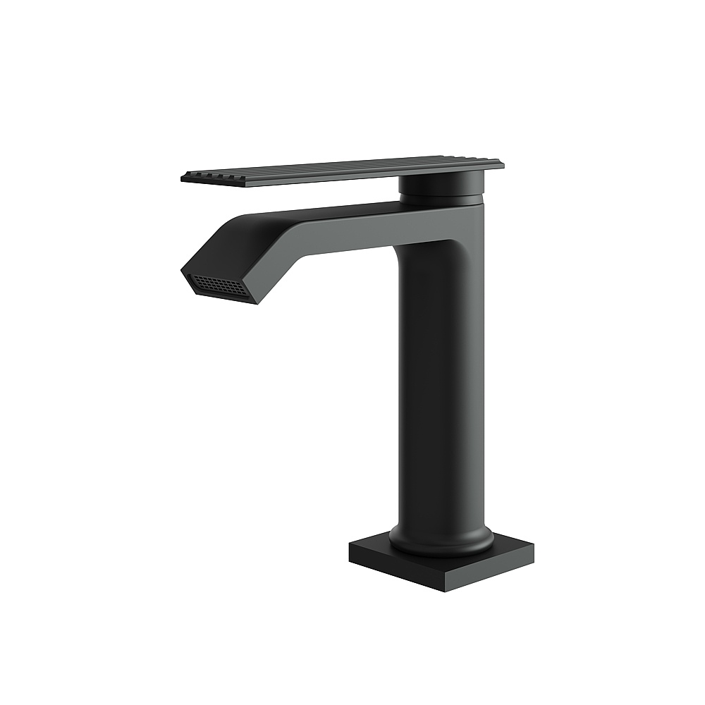 Aquabrass ABFB34114BK Tosca Single-Hole Lavatory Faucet - Black