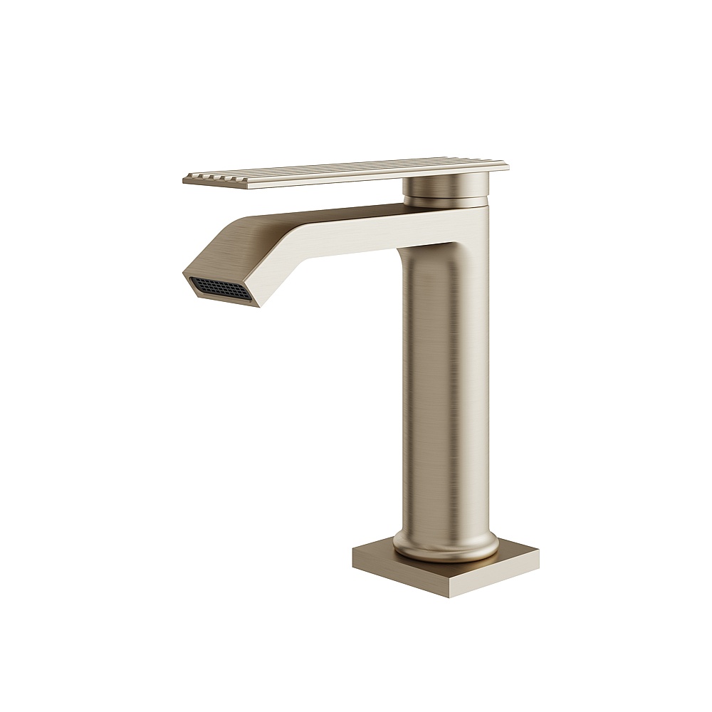 Aquabrass ABFB34114BN Tosca Single-Hole Lavatory Faucet - Brushed Nickel