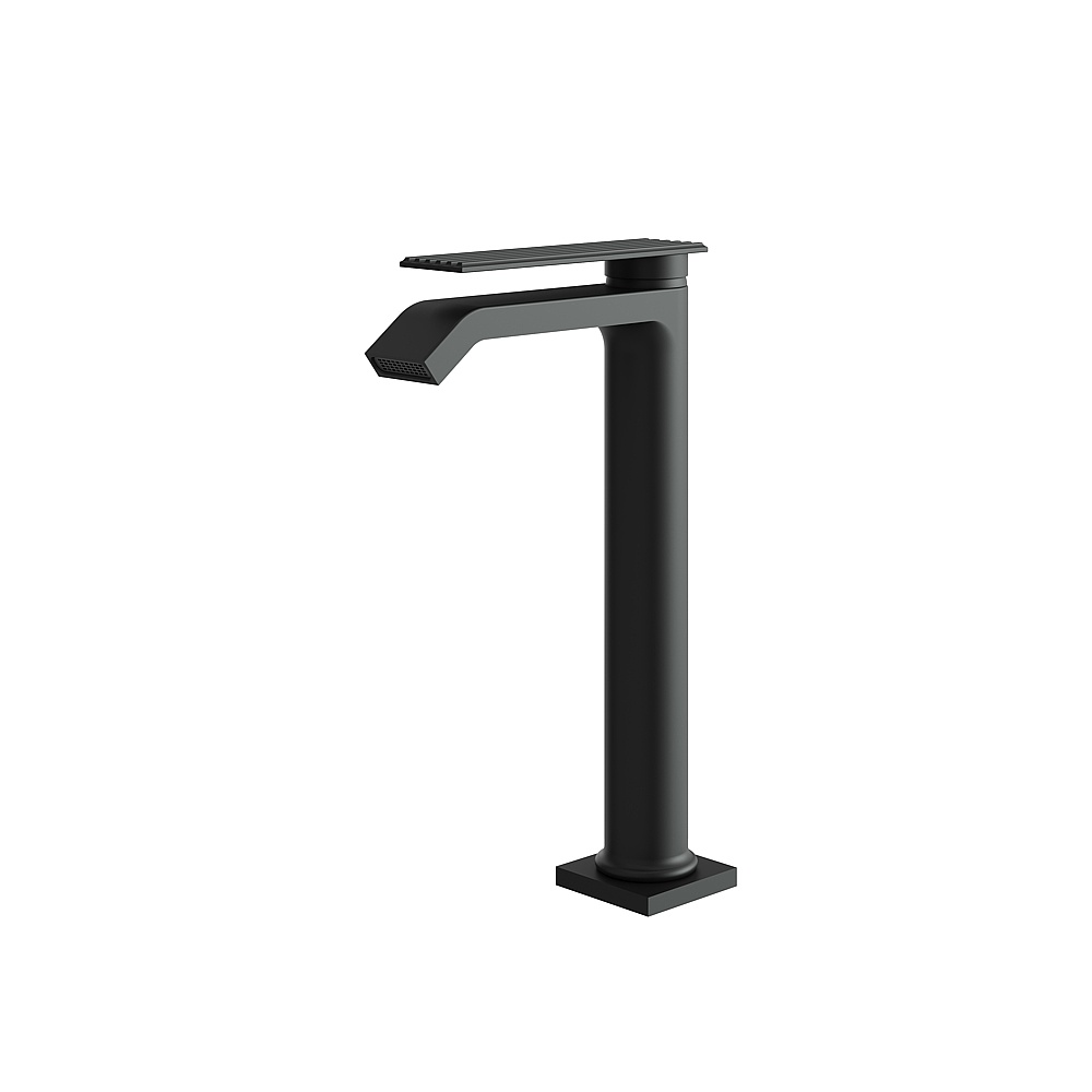 Aquabrass ABFB34120BK Tosca Tall Single-Hole Lavatory Faucet - Black
