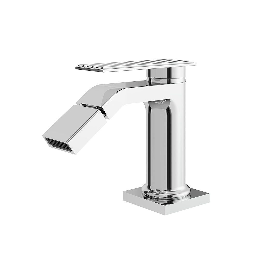 Aquabrass ABFB34124PC Tosca Single-Hole Bidet Faucet - Polished Chrome