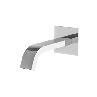 Aquabrass ABSC34032PC Tosca Wall Tub Spout - Polished Chrome