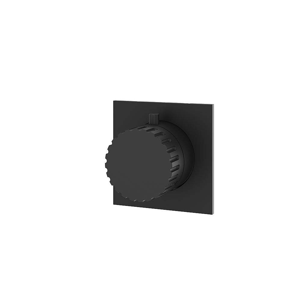 Aquabrass ABSTSR2234BK Tosca Trim Set 2-Way for 61934 Valve - Black