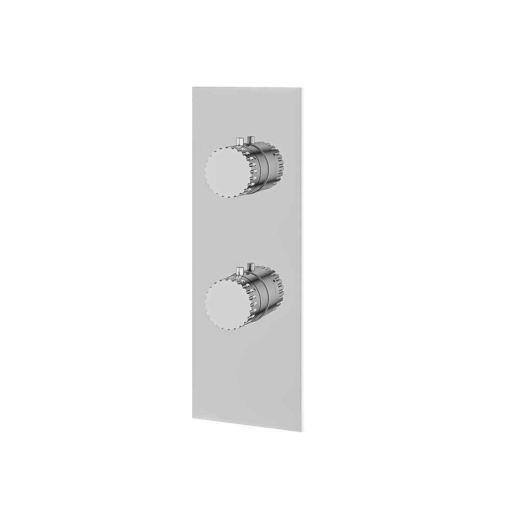 Aquabrass ABSTSR9334PC Tosca Trim Set 3-Way Non Shared for T12123 - Polished Chrome