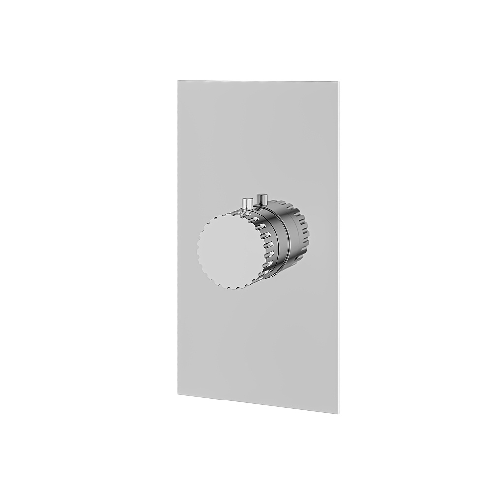 Aquabrass ABSTSR3034PC Tosca Trim Set for T12000 Valve - Polished Chrome
