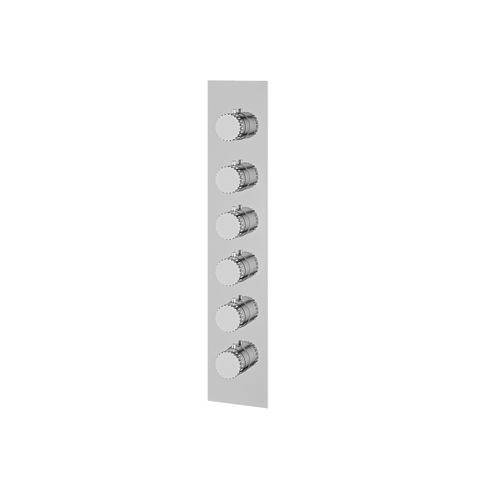 Aquabrass ABSTSR3534PC Tosca Trim Set for T12005 Valve - Polished Chrome