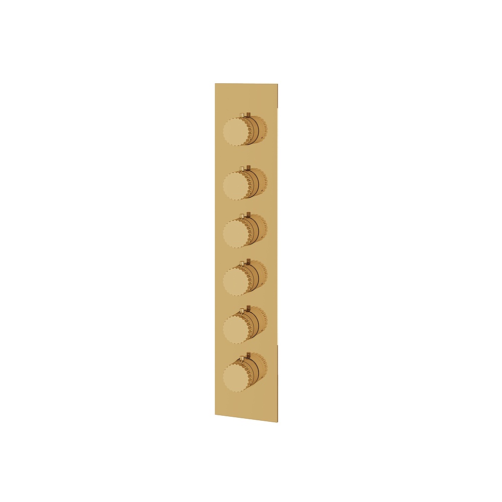 Aquabrass ABSTSR3534PGD Tosca Trim Set for T12005 Valve - Polished Gold