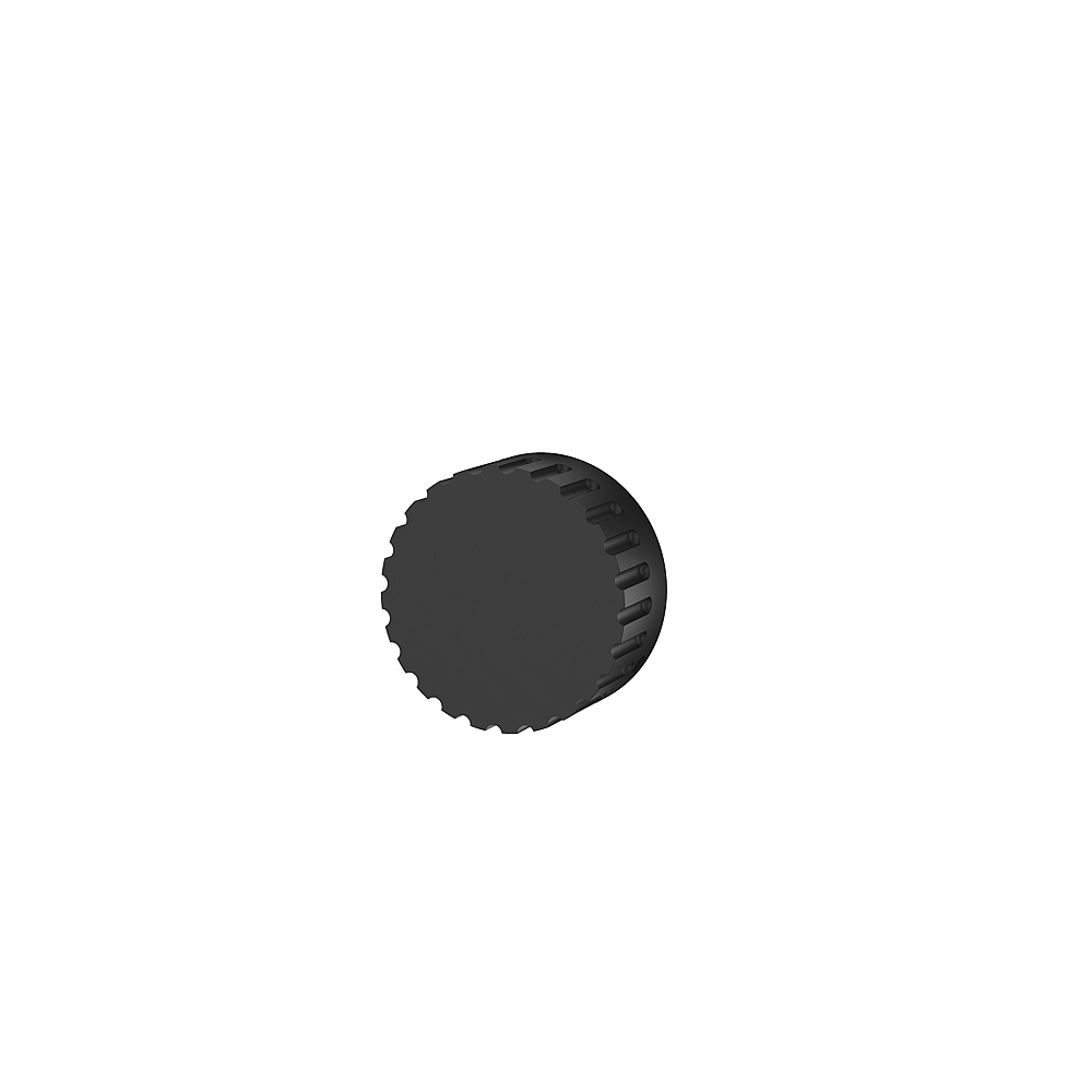 Aquabrass ABSH34195BK Tosca Handle for Thermo Trim Set - Black