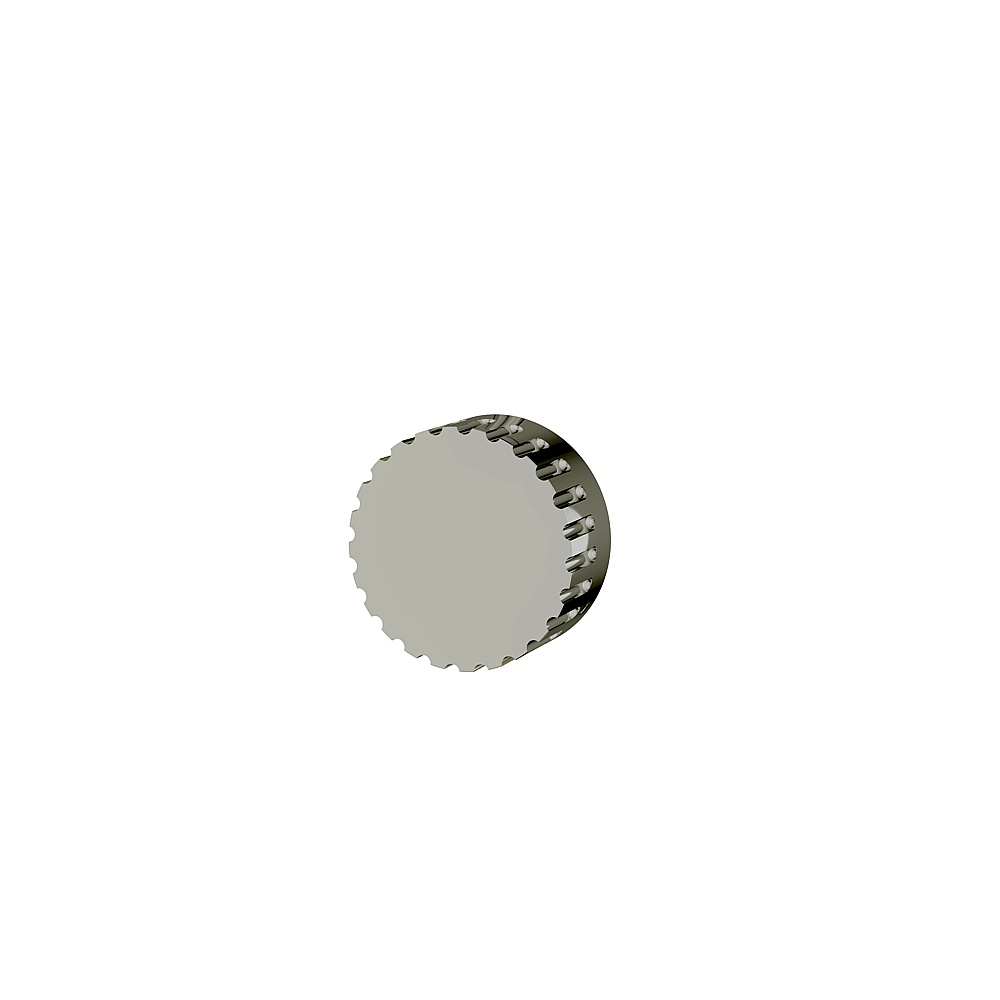 Aquabrass ABSH34195PN Tosca Handle for Thermo Trim Set - Polished Nickel