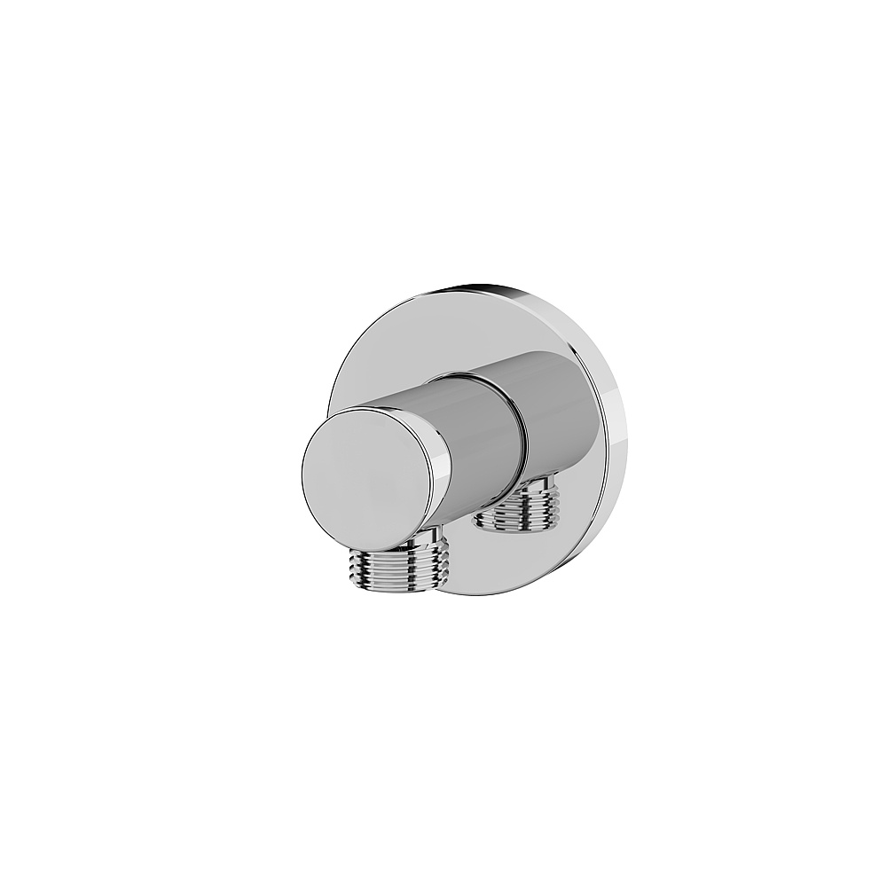 Aquabrass ABSCRWW09PC Waterways Round Waterway - Polished Chrome
