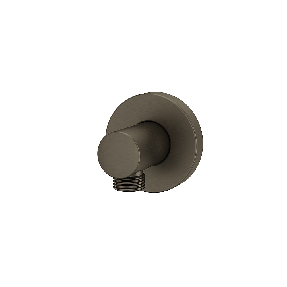 Aquabrass ABSCRWW09BBC Waterways Round Waterway - Brushed Black Chrome
