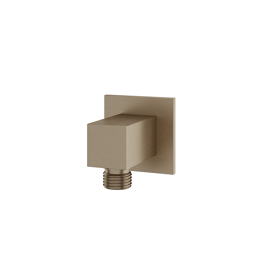 Aquabrass ABSCSWW08BN Waterways Square Waterway - Brushed Nickel