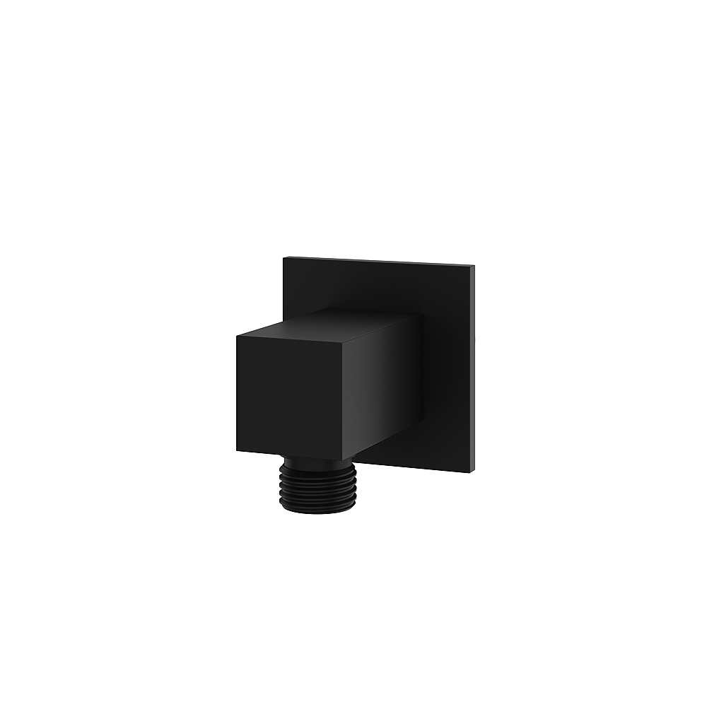 Aquabrass ABSCSWW08BK Waterways Square Waterway - Black