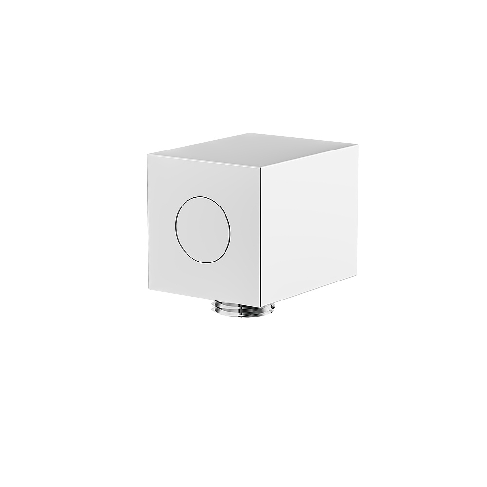 Aquabrass ABSC01408PC Waterways Adjustable Square Waterway - Polished Chrome