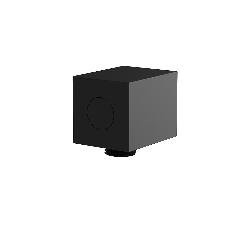 Aquabrass ABSC01408EBK Waterways Adjustable Square Waterway - Electro Black