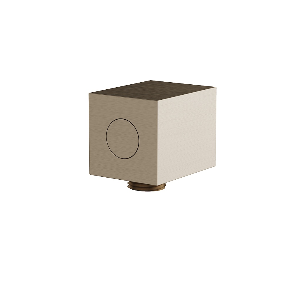 Aquabrass ABSC01408BN Waterways Adjustable Square Waterway - Brushed Nickel