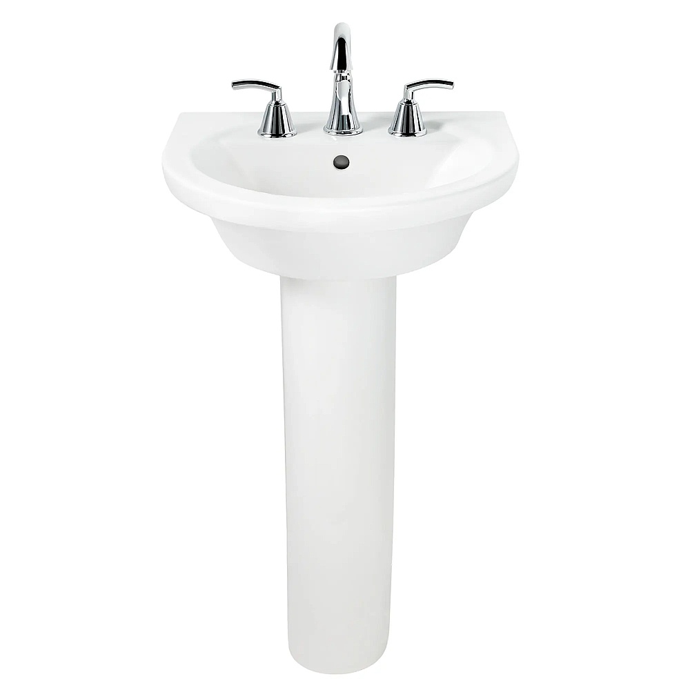 American Standard 0010000.020 Boulevard® and Tropic® Petite Pedestal Leg - White