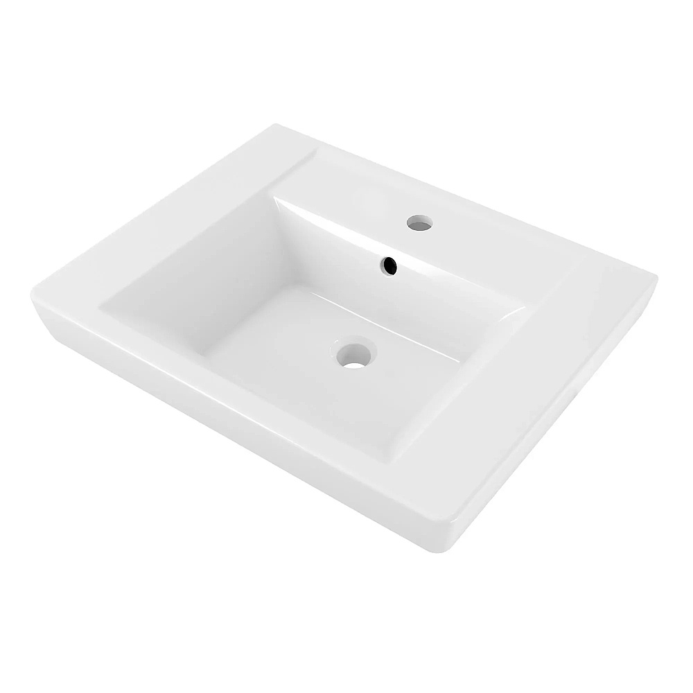 American Standard 0641001.020 Boulevard® Center Hole Only Pedestal Sink Top - White