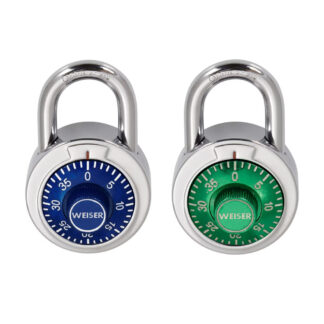 Weiser Laminated Steel Padlock with SmartKey, Boron Carbide Shackle